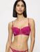 Triumph Triump BH Crazy Stupid Love WHP - Beugel bh voorgevormde balconette bh met kant - Sexy lingerie dames - 75B - Roze