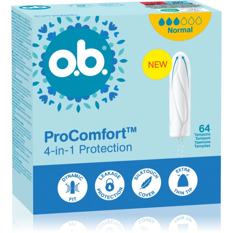 o.b. ProComfort Tampons Normal 64 pcs