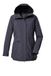 killtec dames Outdoor parka/functionele parka met capuchon KOW 19 WMN PRK, metall, 44, 43307-000