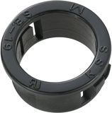 TRU COMPONENTS TC-SBR19M203 Kabeldoorvoering Montagegat: 19 mm Klem-Ø (max.): 15.8 mm Plaatdikte (max.): 3.2 mm Polyamide Zwart 100 stuk(s)