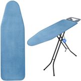 KADAX Strijkhoes met teflon coating, strijkplankovertrek, strijkplankovertrek voor stoomstrijkijzer, vervangende strijkplankhoes met sponsvulling (blauw)