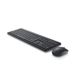 DELL KM3322W Clavier sans fil avec souris - QWERTY US International - Noir