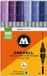 Molotow ONE4ALL MARKERSET TWIN 1,5+4MM VIOLET 6X
