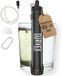 Survex Personal Water Filter Straw XL 4000L – Uniek KDF-55 filter – Waterfilter Survival & Outdoor – BPA-vrij – Noodpakket voor Thuis – Complete Set Waterzuiveringsapparaat – Drinkfles Waterzuivering Outdoor – Overlevingspakket – Zwart