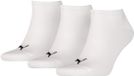 Puma Unisex Sneakersokken 3 Pack Maat 39-42 Wit