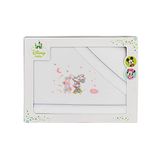 DISNEY Coralina Bedlaken voor kinderbed Minnie Mouse wit/grijs