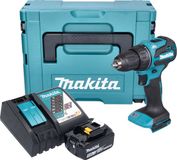 Makita DDF 490 RT1J accuboormachine 18 V 65 Nm 1/2" borstelloos + 1x oplaadbare accu 5.0 Ah + lader + Makpac
