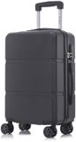 YONSLY Handbagage Koffer - 55cm - 40 L - Cijferslot - Zwart