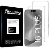 Phonillico® Gehard glas voor iPhone 16 PLUS [Pack 2]