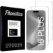 Phonillico® Gehard glas voor iPhone 16 PLUS [Pack 2]