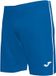 Joma Open III Korte Broek Blauw Polyester Elastische Tailleband Trekkoord