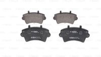 BOSCH 0986494031 Jeu de 4 plaquettes de frein à disque