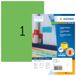 HERMA 4404 Gekleurde Etiketten A4 groen