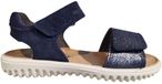 Superfit 1-9017-8000 Kinderen Sandalen Blauw Leer Maat 28