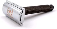 Roman Empire Shaving Caesar Gun Metal Dubbelzijdig Veiligheidsscheermes voor Mannen