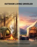 Outdoor Independently Published Outdoor Living Unveiled: Mastering Camping And Glamping Adventures Paperback
