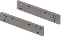 Emuca Set van 2 Zijdelingse afstandhouder voor Quartz frame, Plastic, Titanium