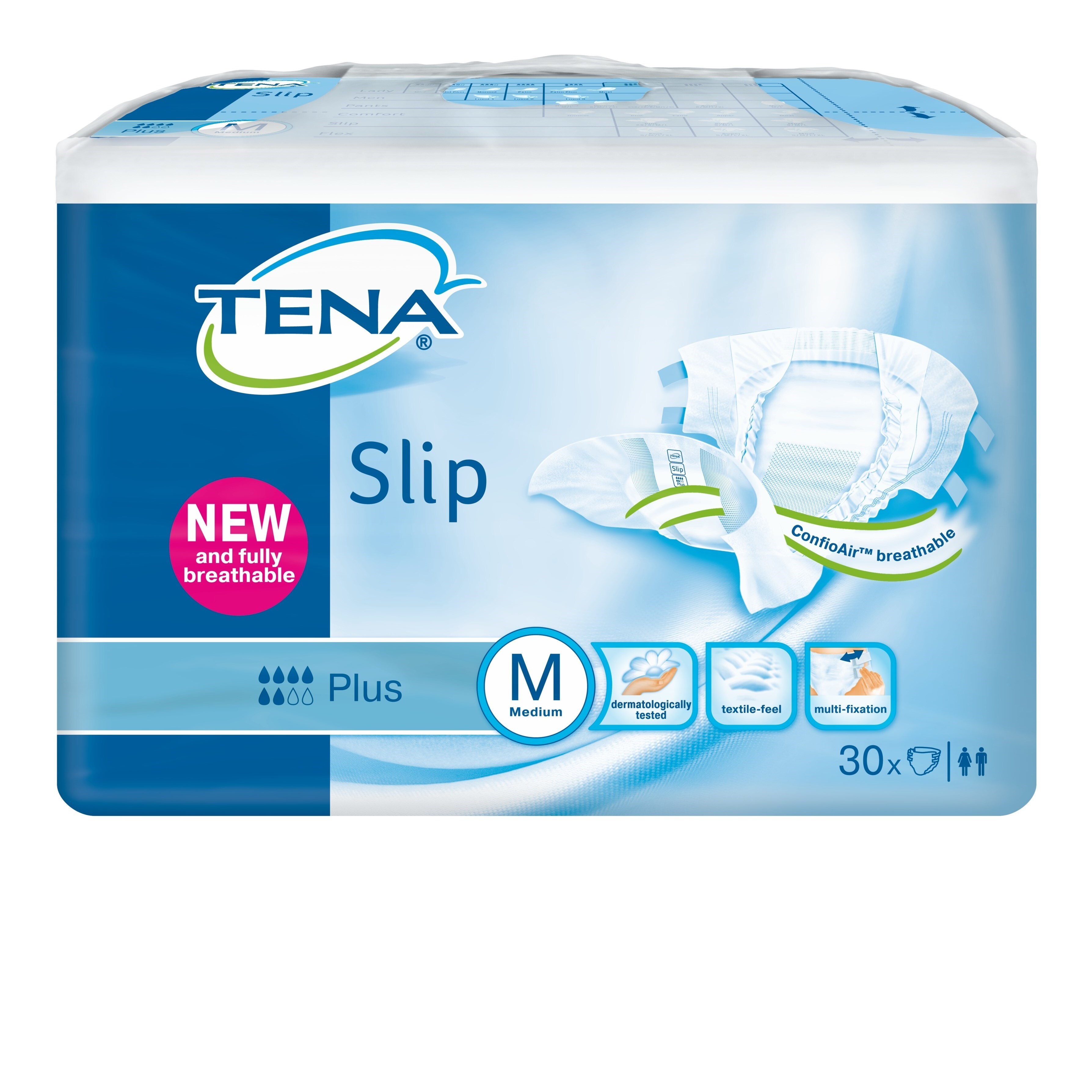 Tena Slip Plus Med 71063022 30 Stuk