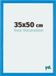 Your Decoration - Cadre photo 35x50 cm - MDF - Bleu clair - Mura