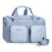 Pepe Jeans Jana reistas, blauw, 40 x 25 x 20 cm, polyester, met details van kunstleer van Joumma Bags, Blauw, Eén maat, Reistas