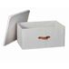 LOVE IT STORE IT Premium opbergdoos met deksel van linnen, beige | Grote stoffen opbergdoos – Stevige opbergdoos voor in de kast, 54x40x25 cm