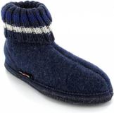 Haflinger Halflinger Paul Pantoffels Unisex Blauw Maat 46