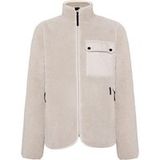 Didriksons Fleece jas 'Peter' lichtbeige