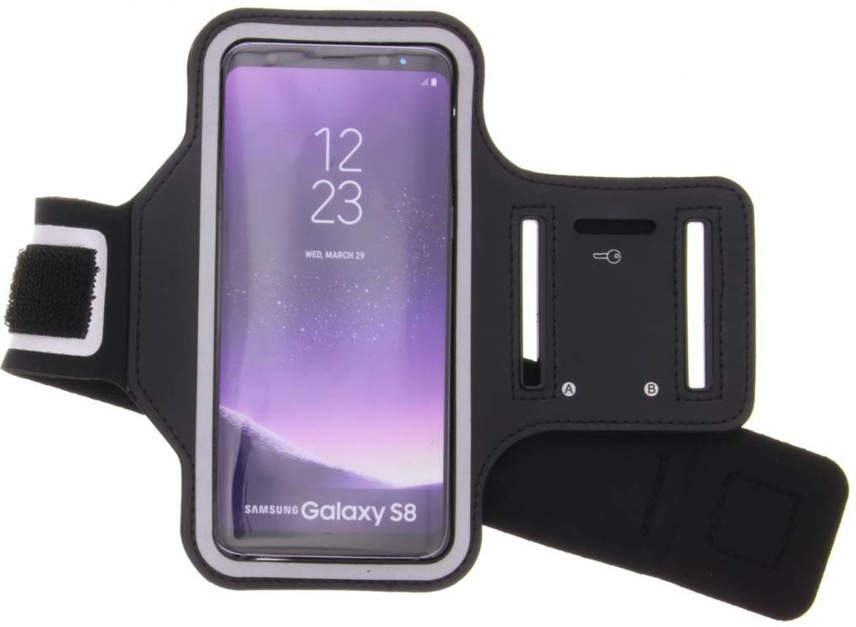 - Zwart sportarmband Samsung Galaxy S8