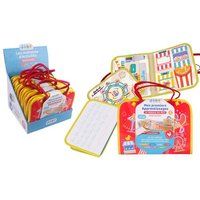 J.A.D.E - Activiteitenmap Kermis Montessori Educatief Spel Frans Rood Stof Reisspel Sensorisch Kinderspel Frans Design Vanaf 3 Jaar