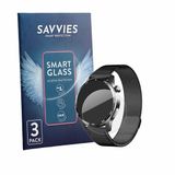 Savvies 3 Stuks Screenprotector - Geschikt voor Mopuea Smartwatch 1.55" - Transparant