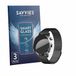 Savvies 3 Stuks Screenprotector - Geschikt voor Mopuea Smartwatch 1.55" - Transparant