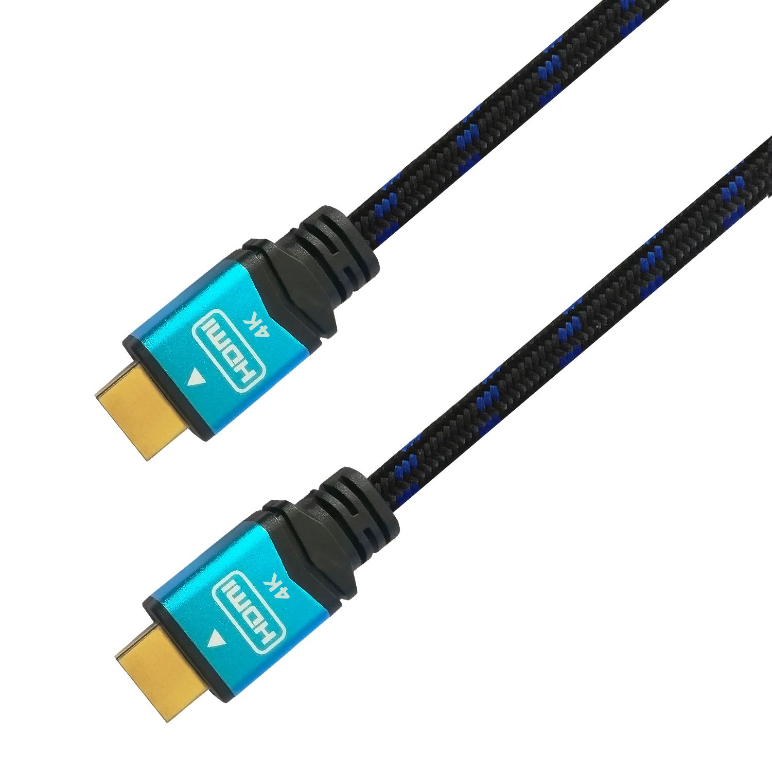Aisens A120-0355 - HDMI kabel - 0,5 m - Zwart, Blauw