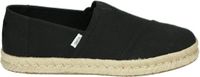 TOMS Shoes ALPARGATA ROPE 2.0 - Volwassenen Instappers - Zwart - Maat 45