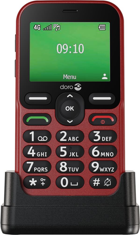 Doro Leva E10 Red Senior Phone