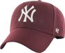 47 Brand New York Yankees MVP Cap Kastanjebruin Wol Acryl Unisex