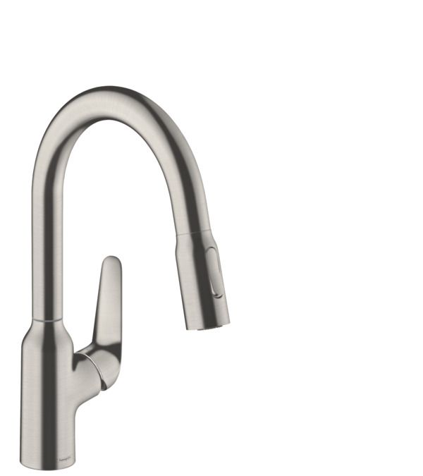 Hansgrohe M42 - Badkamerkraan - RVS - 71801800