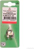 Deltafix Staaldraadklem 8mm RVS