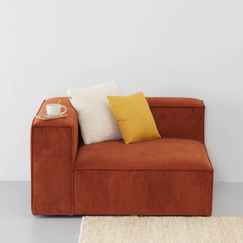 Igor Modulair Bankelement (Chaise Links) - Oranje