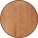 vidaXL - Vloerkleed - rond - 100 cm - bamboe - naturel
