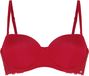 Hunkemöller Voorgevormde strapless beugel bh Angie Rood