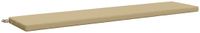 vidaXL Bankkussen SOEST 100% Polyester Beige 180 x 40 x 5 cm