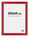 Your Decoration - Cadre photo 30x40 cm - MDF - Rouge - Mura
