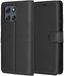 Techsuit Hoesje geschikt voor Motorola Moto G86 Power - Leather Folio Book Wallet Case - Zwart