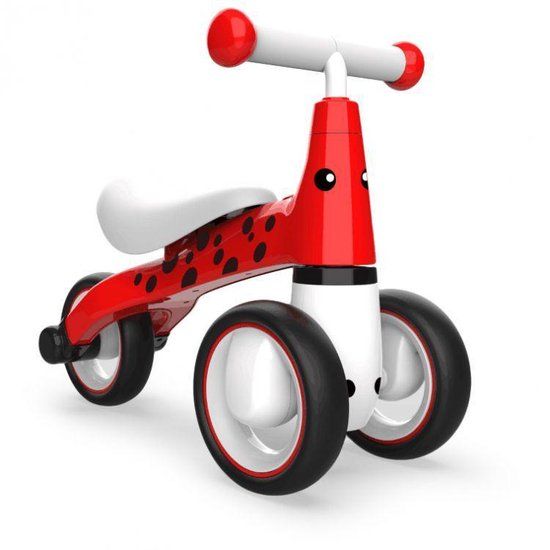 Viking Choice Kinder Loopfiets - Driewieler - Rood & Wit - 20 kg Max. Belastbaar Gewicht - 12 Maanden+
