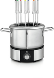 WMF Lono Fondueset - Elektrisch - 8 Personen - Zwart/Chroom