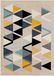 Surya Delaney Tapis Rectangulaire Polypropylène (PP) Couleur Aqua, Beige Clair, Taupe, Gris Clair, Charbon de bois, Noir 160x220 cm
