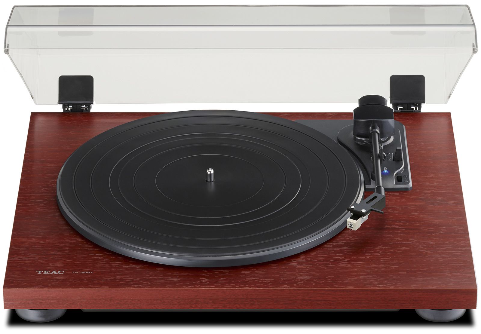 TEAC TN-180BT-A3 Bluetooth Turntable - Black/Cherry