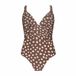 Barts Badpak Women Duana Plunge Shaping One Piece Coffee - Maat 36