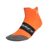 adidas Terrex HEAT.RDY Trail Running Speed Ankle Socks, semi impact orange/white, 2.5-4