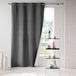 HomeMaison Icemount Thermisch Plain Eyelet Gordijn Antracietgrijs 140 x 260 cm